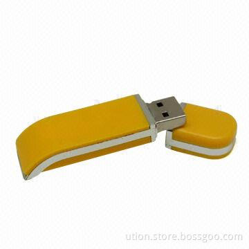 USB Drive 2.0 with 1 to 32 GB Memory Capacity and New Design, Free Logo and Package